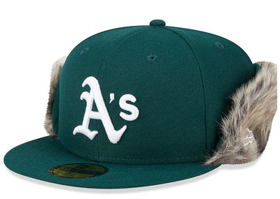 New Era Accessories oakland athletics mlb world series green 59fifty fitted downflap cap 7 1/4