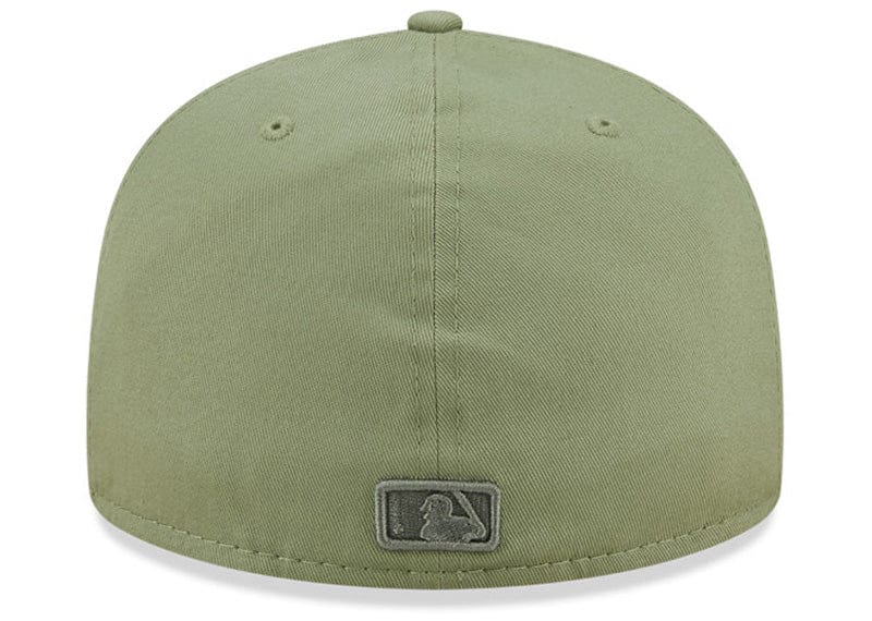 New Era Streetwear OLIVE GREEN NEW ERA FITTED CAP 59FIFTY