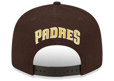 New Era Streetwear San Diego Padres Side Patch Brown 9FIFTY Snapback Cap 2.0