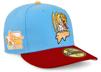 New Era Accessories Shreveport Swamp Dragons Sky Blue & Burgundy