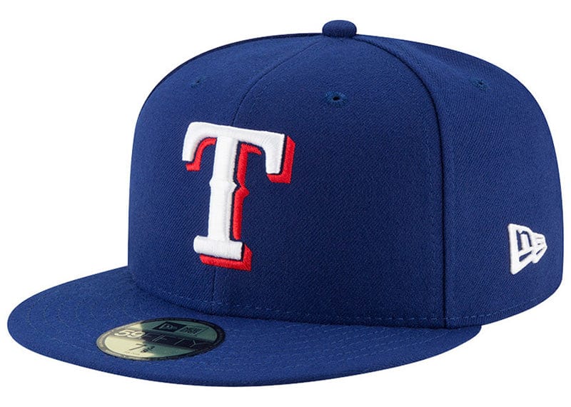 New Era Streetwear Texas Rangers AC Perf Blue 59FIFTY Cap