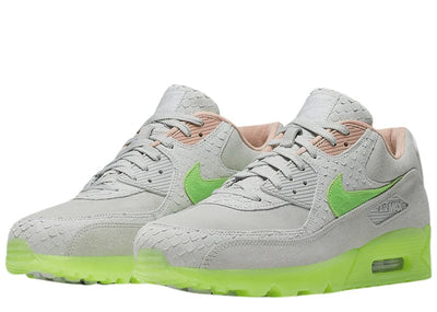 Nike Sneakers Air Max 90 Scaly Pure Platinum Electro Green 2019 Men