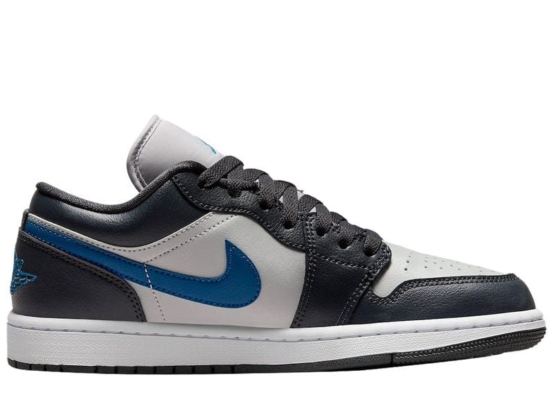 Nike Sneakers Jordan 1 Low Anthracite Industrial Blue