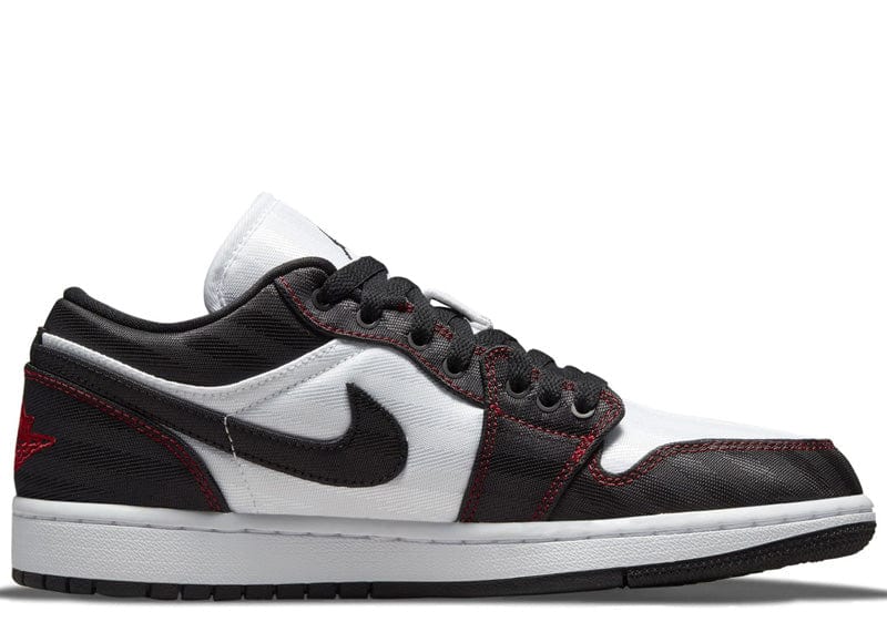 Nike Sneakers Jordan 1 Low SE Utility White Black Gym Red (Women&