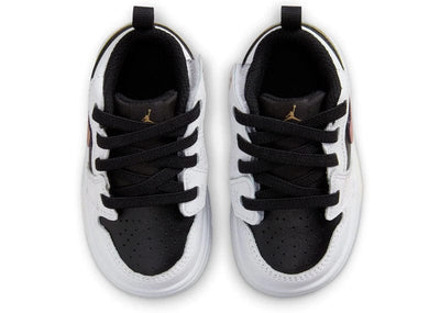 Nike Sneakers Jordan 1 Low White/Metallic Gold-Black (TD)