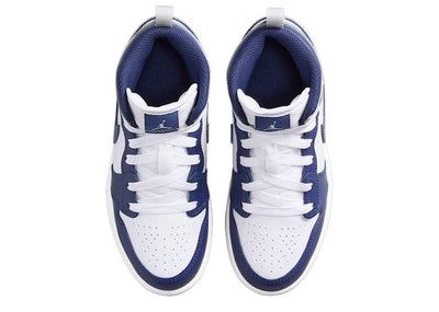 Nike Sneakers Jordan 1 Mid (PS) White/Midnight Navy