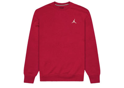 Nike Streetwear Jordan Flight MVP Wordmark Fleece Crew - Cardinal Red