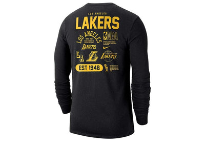 Nike Streetwear Los Angeles Lakers Courtside Men's Nike NBA Long-Sleeve T-Shirt