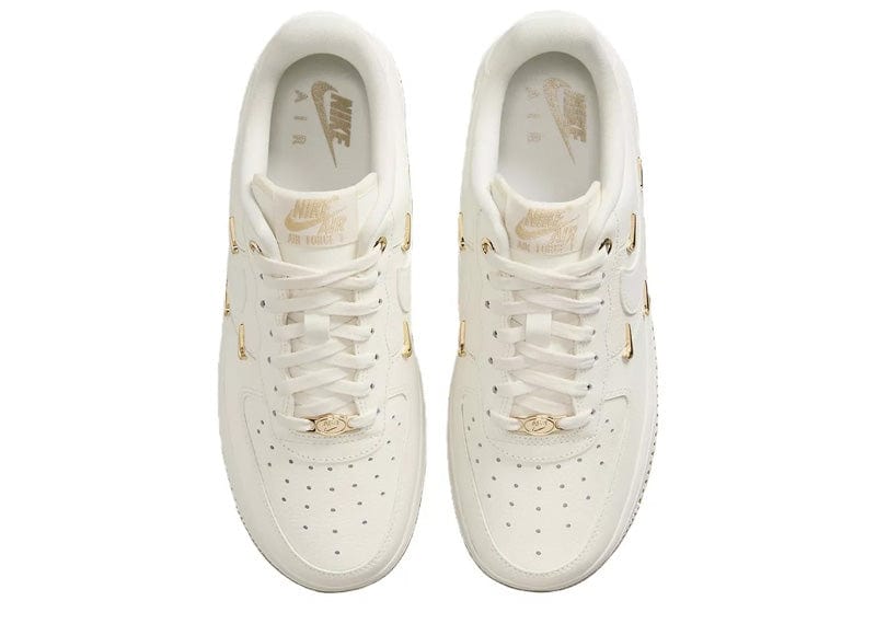 Af1 gold swoosh online