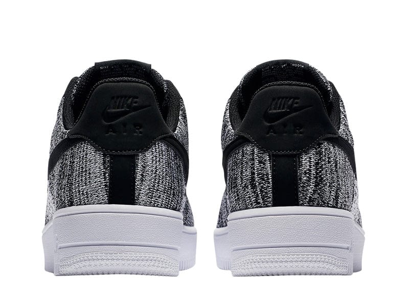 Nike Air Force 1 Flyknit 2 Black Pure Platinum Court Order