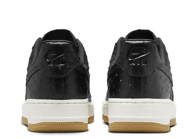 Nike sneakers Nike Air Force 1 Low '07 Black Ostrich Gum (Women's)