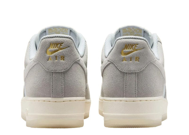 Nike Air Force 1 Low '07 LV8 Light Smoke Grey Metallic Gold