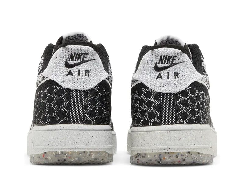 Nike Sneakers Nike Air Force 1 Low Crater Flyknit Black White Melange