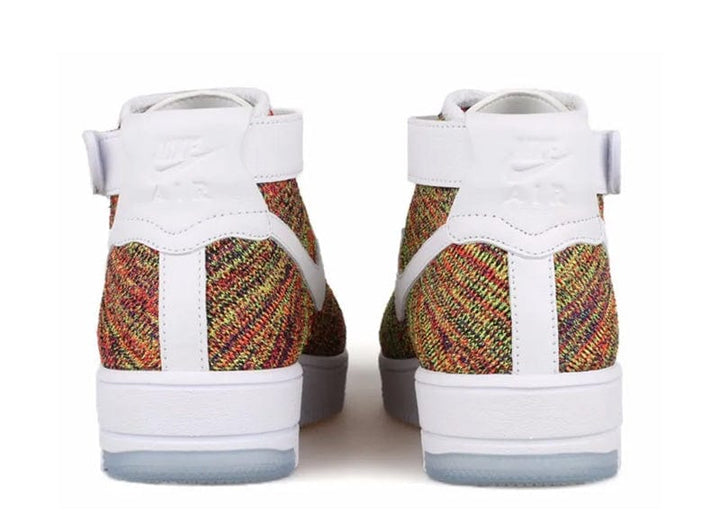 Nike Air Force Mid Flyknit Multi-Color White โ Court Order