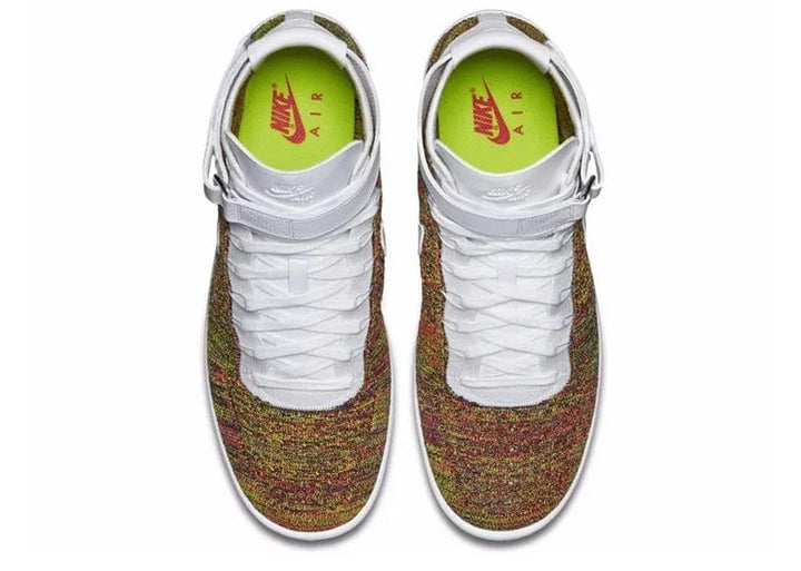 Nike Air Force Mid Flyknit Multi-Color White – Court Order