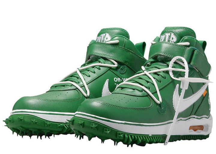 Nike Air Force Mid Off-White Pine Green – Court Order