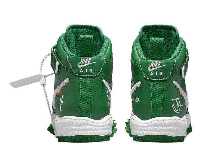 Af1 Mid Pine Air Force Pine Green Nike Air Force Mid Off-White