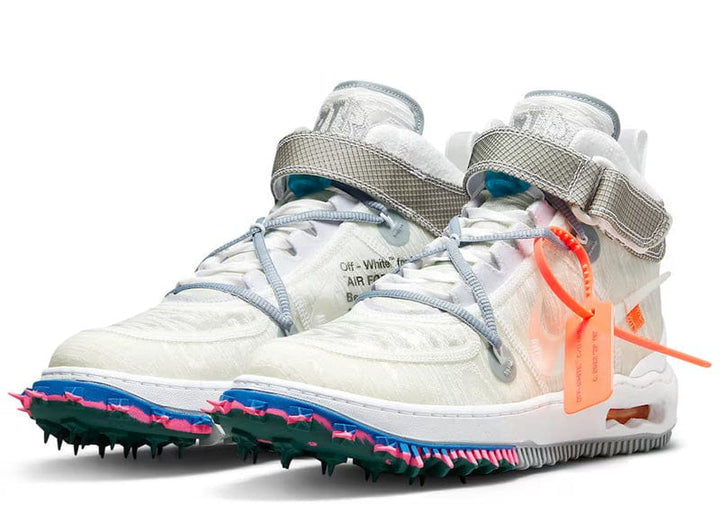 Off-White × Nike Air Force 1 Mid SP LTHR Nike Air Force 1 Mid Off-White White – Court Order