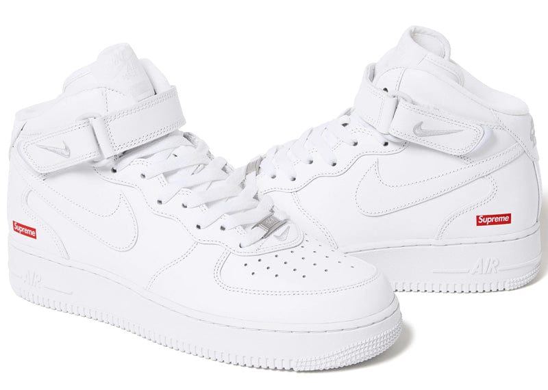 Nike Air Force 1 Mid Supreme White Court Order