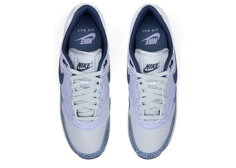 Nike Air Max 1 '86 Trainers Light Smoke Grey Diffused Blue Indogo Haze -  Men's Trainers