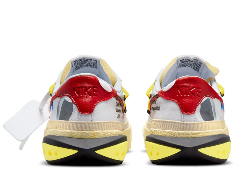 Nike Blazer Low Off-White University Red – Court Order
