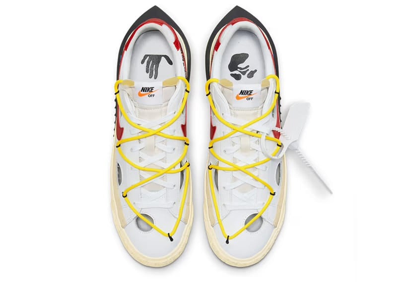 Nike Blazer Low Off-White University Red – Court Order