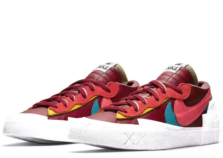 Nike Sacai Double Lace Nike Blazer Low Sacai KAWS Red – Court Order