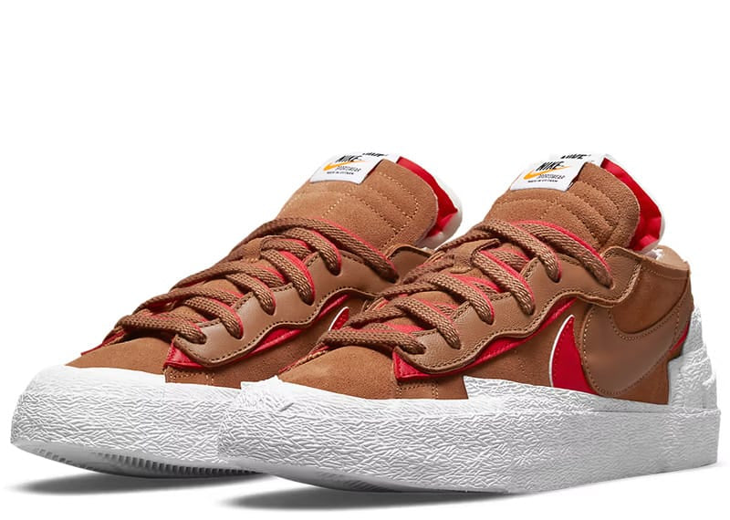 国内正規品 SACAI NIKE BLAZER LOW BRITISH TAN Nike Blazer Low x Sacai British Tan – Court Order