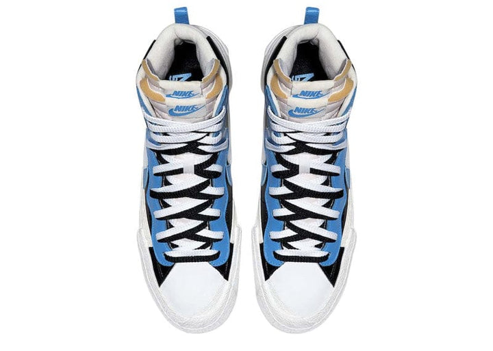 [ Nike × Sacai ] Blazer High \"White Black Legend Blue\" SS19 Nike Blazer High Sacai White Black Legend Blue | Kixify