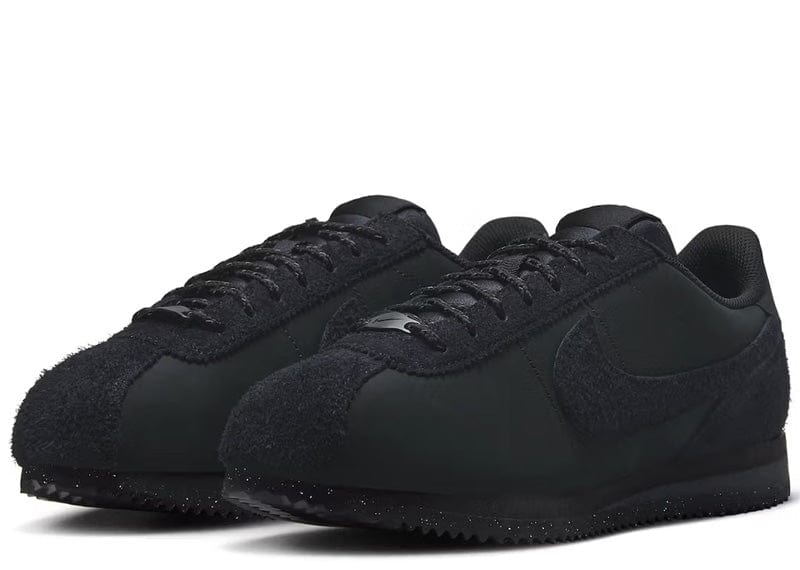 Nike cortez black nylon best sale