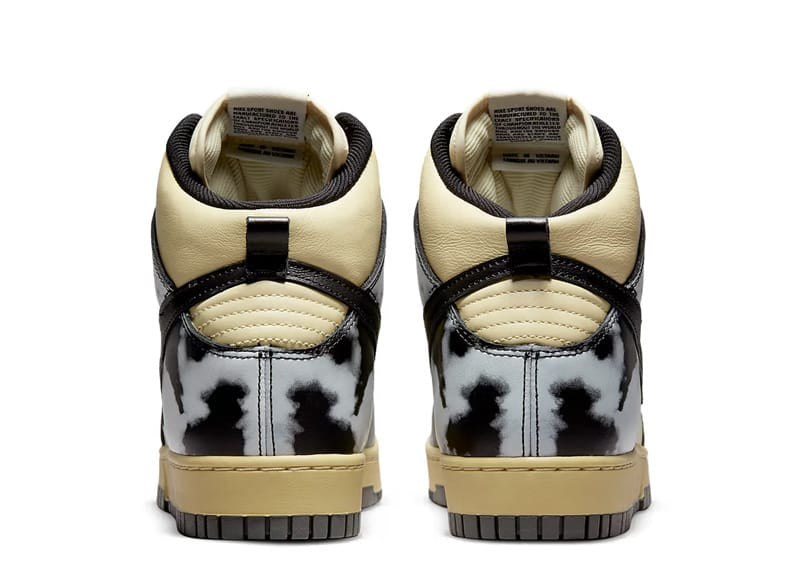 Nike Dunk High 1985 'Black Acid Wash' – Court Order