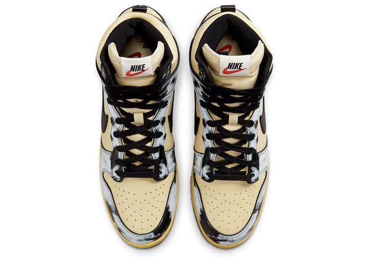 Nike Dunk High 1985 'Black Acid Wash' – Court Order