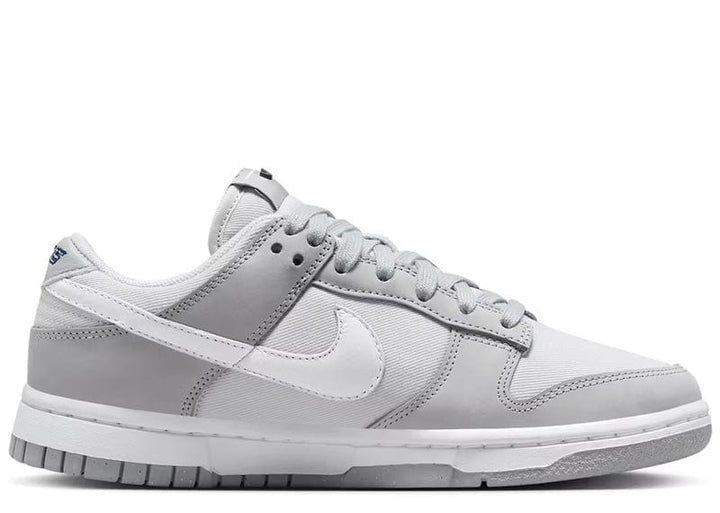 nike dunk low white and grey