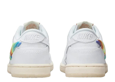 Nike sneakers Nike Dunk Low SE Rainbow Lace Swoosh White (PS)