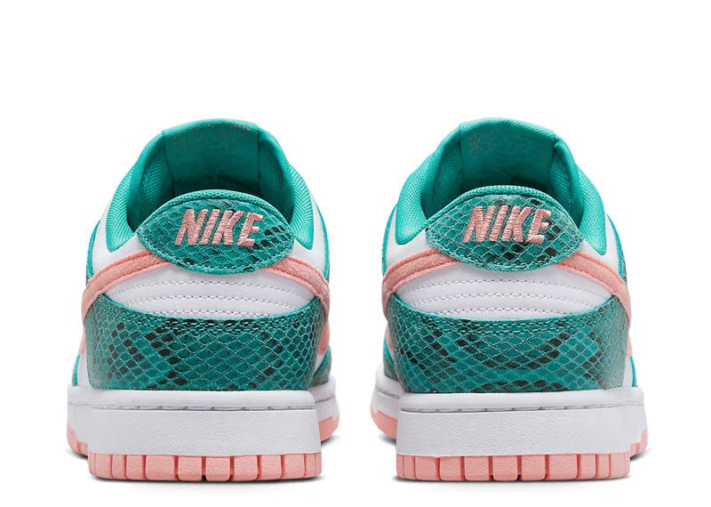 Nike sneakers Nike Dunk Low Snakeskin Washed Teal Bleached Coral