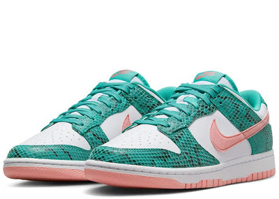 Nike sneakers Nike Dunk Low Snakeskin Washed Teal Bleached Coral
