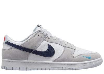 Nike sneakers Nike Dunk Low White Grey Navy Aqua Mini Swoosh