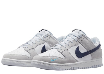 Nike sneakers Nike Dunk Low White Grey Navy Aqua Mini Swoosh