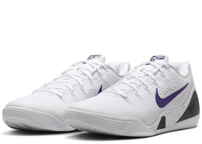 Nike Kobe 9 Elite Low EM Protro White Court Purple – Court Order