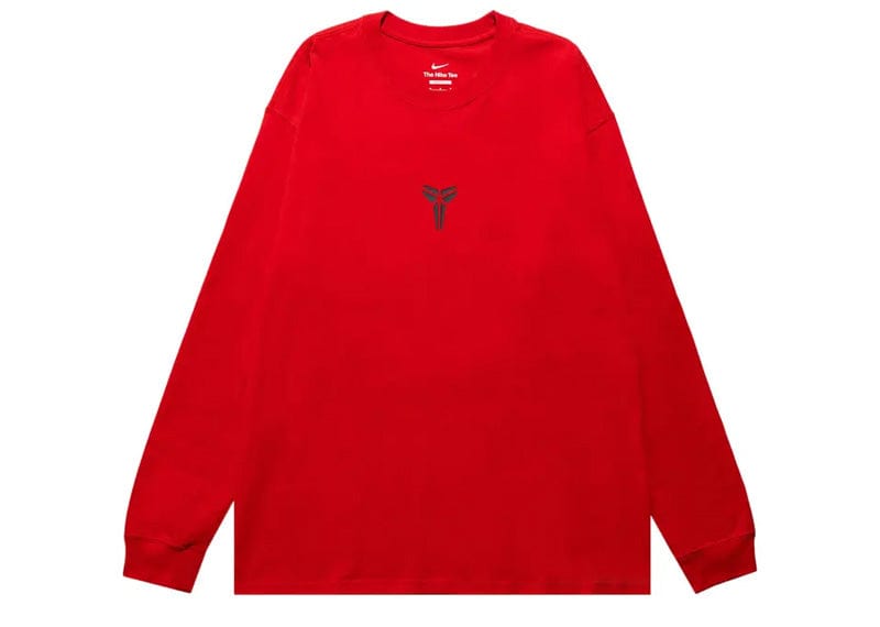 Nike streetwear Nike Kobe Bryant Year of Mamba Max90 Long-Sleeve T-shirt Red