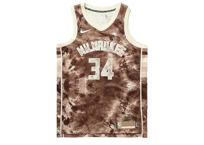 Nike streetwear Nike NBA Antetokounmpo Milwaukee Dri-Fit Jersey Flat Opal