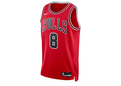 Nike streetwear Nike NBA Chicago Bulls Zach Lavine 8 Icon Edition Swingman Jersey Chicago Red/Black/White
