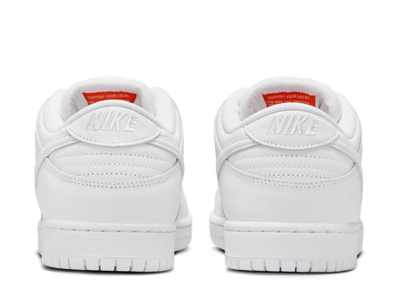 Nike SB Dunk Low Pro Triple White – Court Order