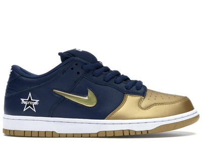 Nike Sneakers Nike SB Dunk Low Supreme Jewel Swoosh Gold