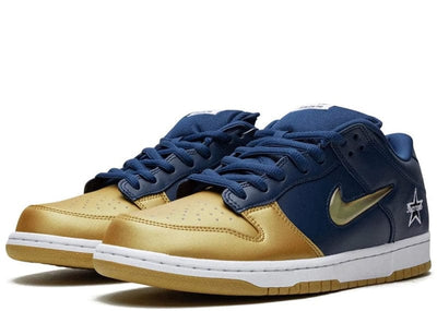 Nike Sneakers Nike SB Dunk Low Supreme Jewel Swoosh Gold