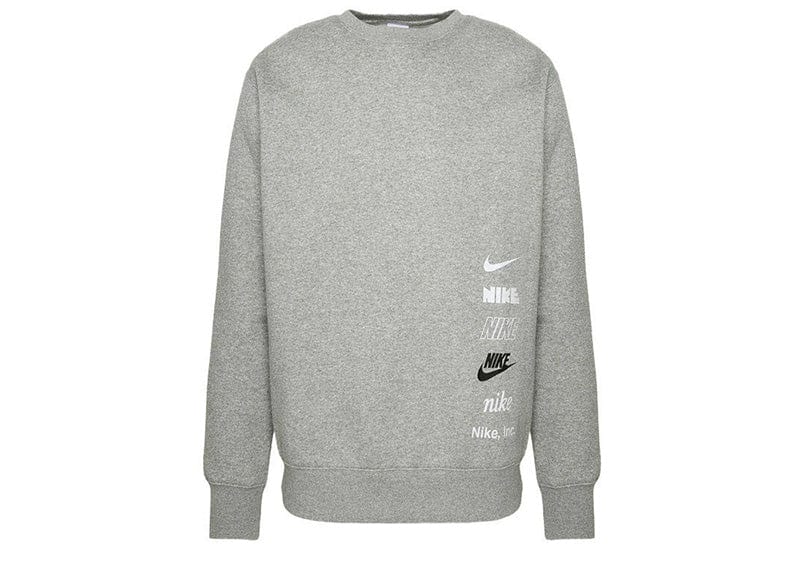 Nike Streetwear Nike Stack Logo Crew Suit Grey