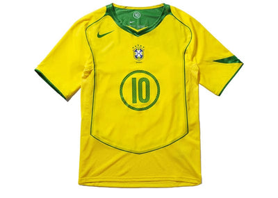 Nike streetwear Nike Total 90 Brazil Ronaldinho 2004 Reissue Jersey Opti Yellow/Apple Green