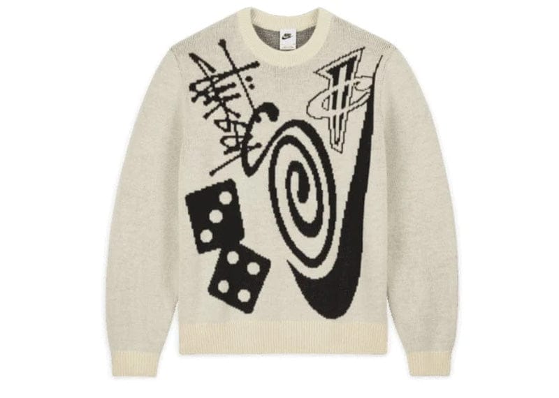Nike streetwear Nike x Stussy Knit Sweater (Asia Sizing) Natural