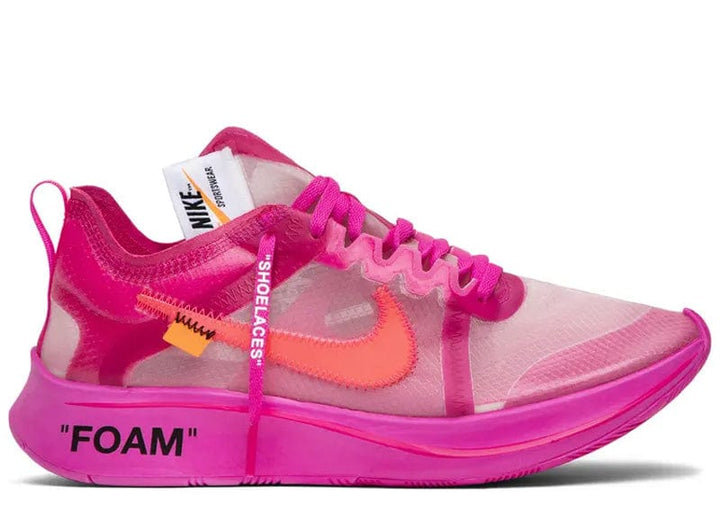 美品NIKE×OFF-WHITE THE 10 ZOOM FLY PINK nike-nike-zoom-fly-off-white-