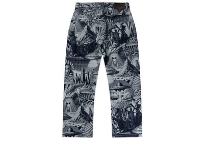 No Problemo Streetwear No Problemo Apocalypse Jacquard Bagi Jeans